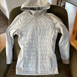 Light Gray Hooded Jacket